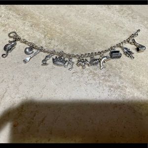 NWT Little Mermaid charm bracelet